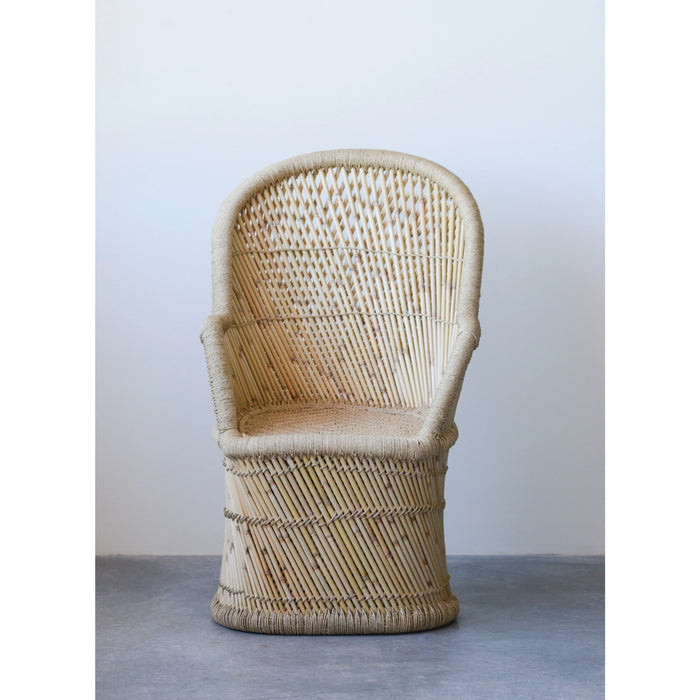 Bamboo peacock chair